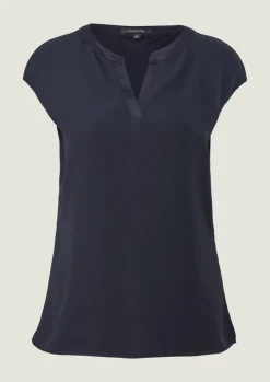 Blusenshirt aus Viskosemix-Comma Outlet