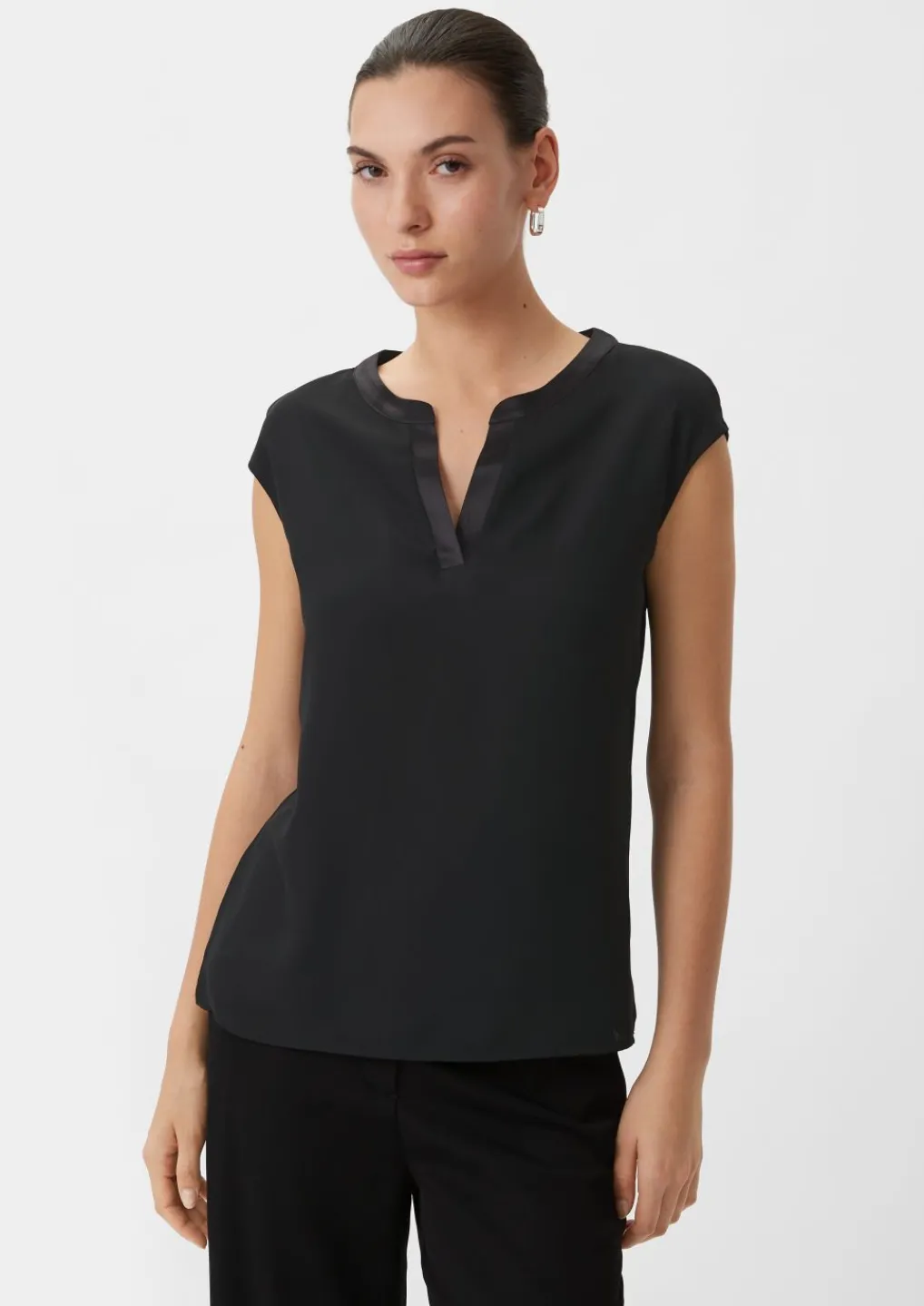Blusenshirt aus Viskosemix-Comma Sale