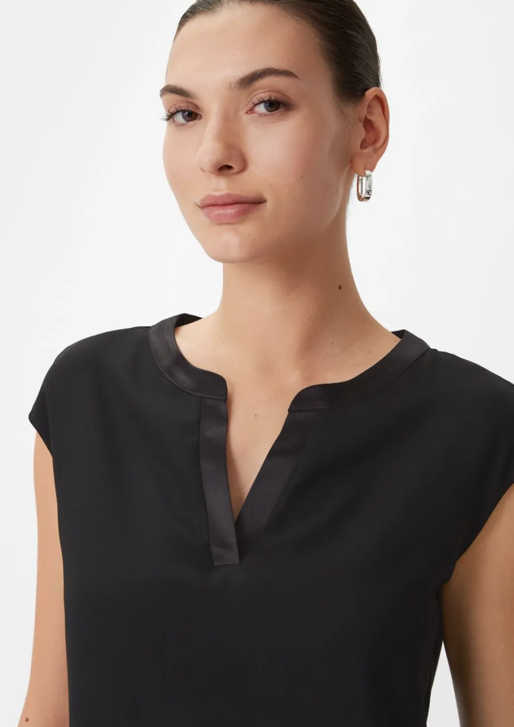 Blusenshirt aus Viskosemix-Comma Sale