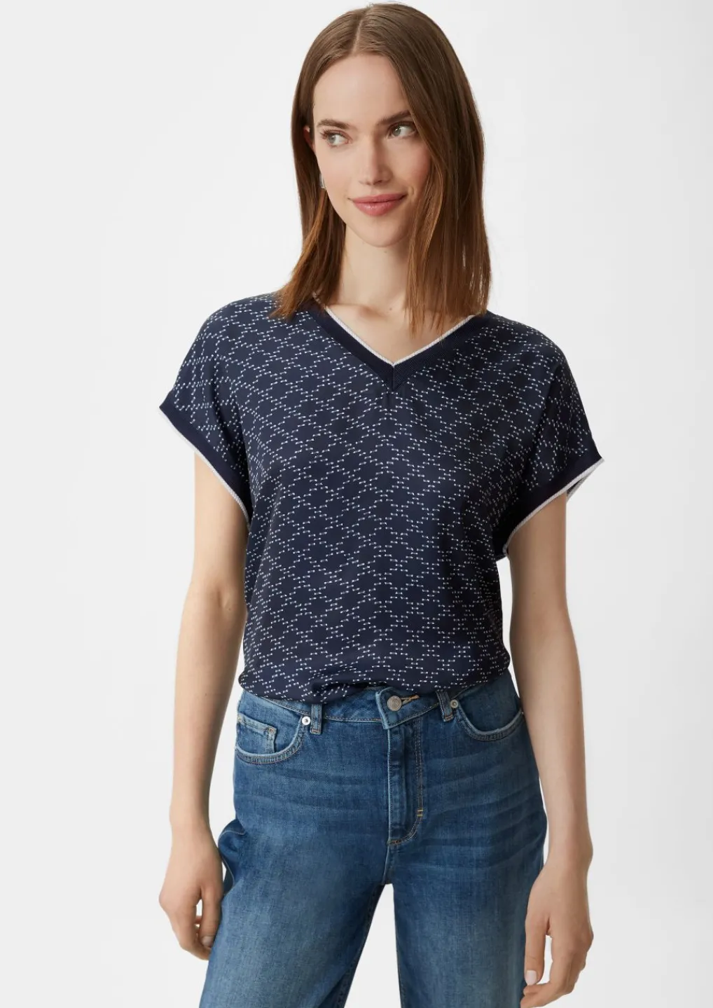 Blusenshirt aus Viskosemix-Comma Sale