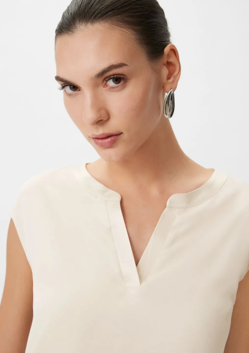 Blusenshirt aus Viskosestretch-Comma Sale