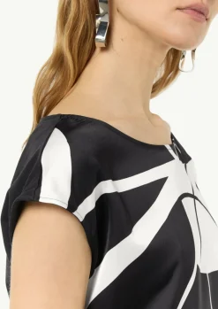 Blusenshirt im Fabricmix-Comma New