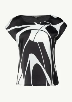 Blusenshirt im Fabricmix-Comma New