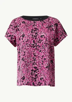 Blusenshirt mit Frontprint-Comma Online