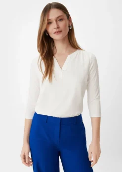 Blusenshirt mit Tunika-Ausschnitt-Comma Online