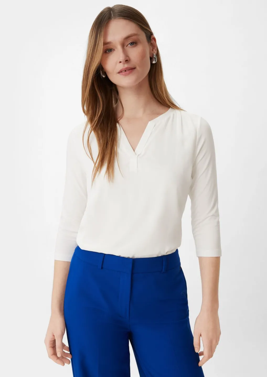 Blusenshirt mit Tunika-Ausschnitt-Comma Online