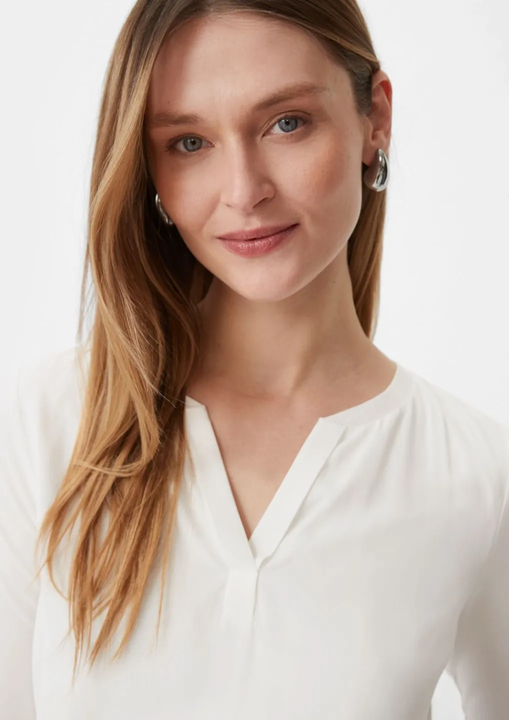 Blusenshirt mit Tunika-Ausschnitt-Comma Online