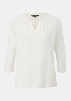 Blusenshirt mit Tunika-Ausschnitt-Comma Online