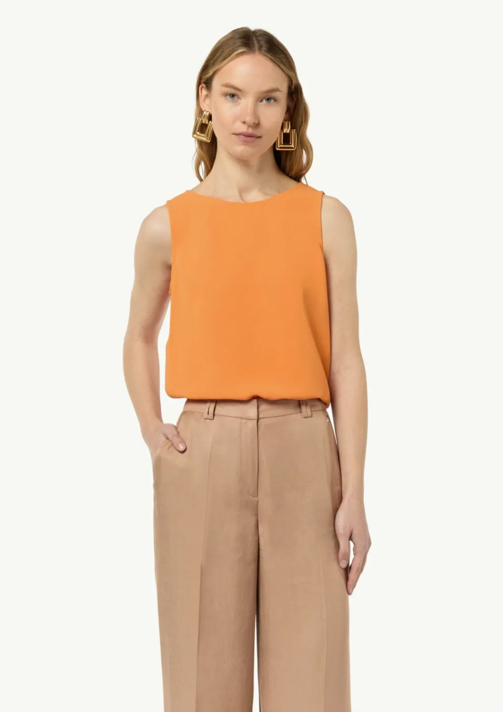 Blusentop mit Plisseefalten-Comma Fashion