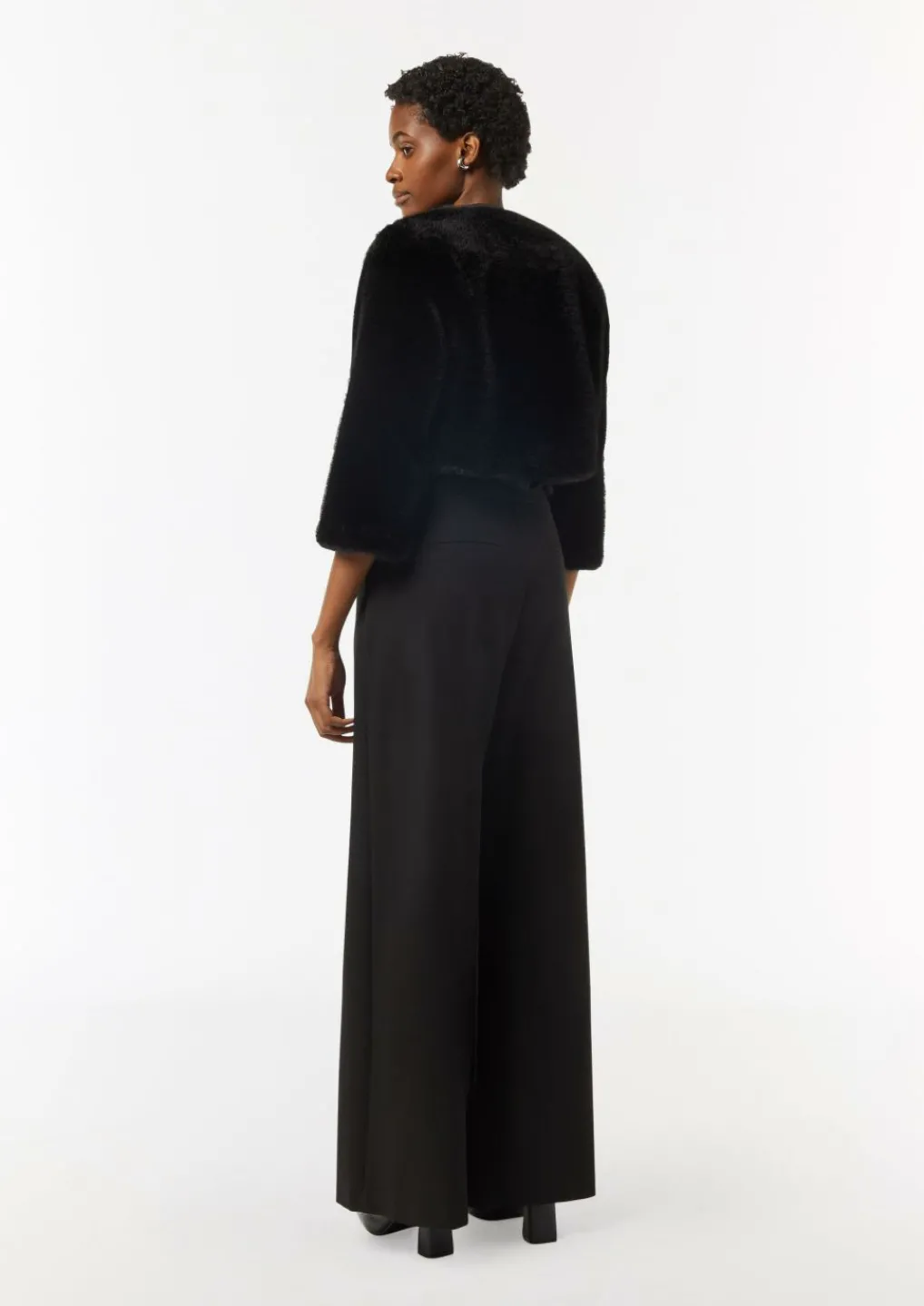 Bolero aus weichem Kunstfell-Comma Clearance