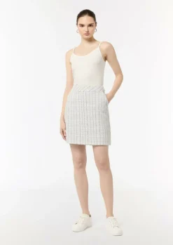 Bouclé-Jerseyrock mit Metallic-Garn-Comma Outlet