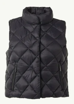 Boxy Steppweste mit Stehkragen-Comma Sale