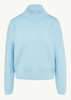 Boxy-Strickpullover mit Turtleneck-Comma Sale