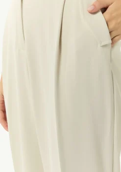 Bundfaltenhose mit elastischem Bund-Comma Sale