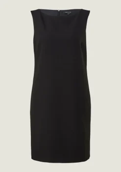 Businesskleid mit Fischgrat-Muster-Comma Discount