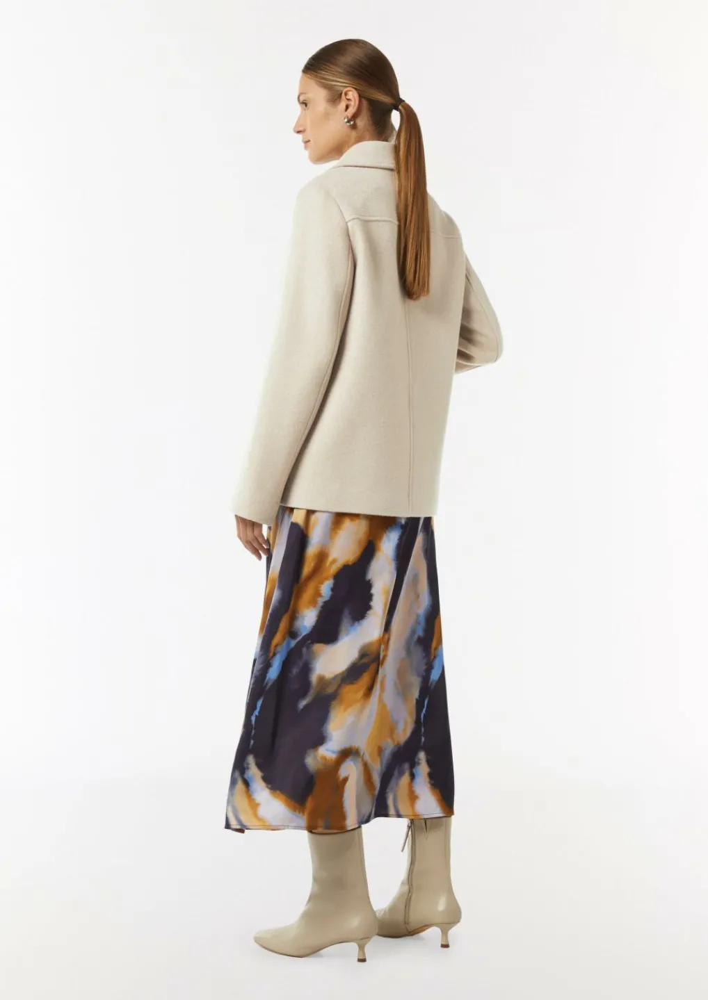 Cabanjacke aus Wollmix-Comma Hot