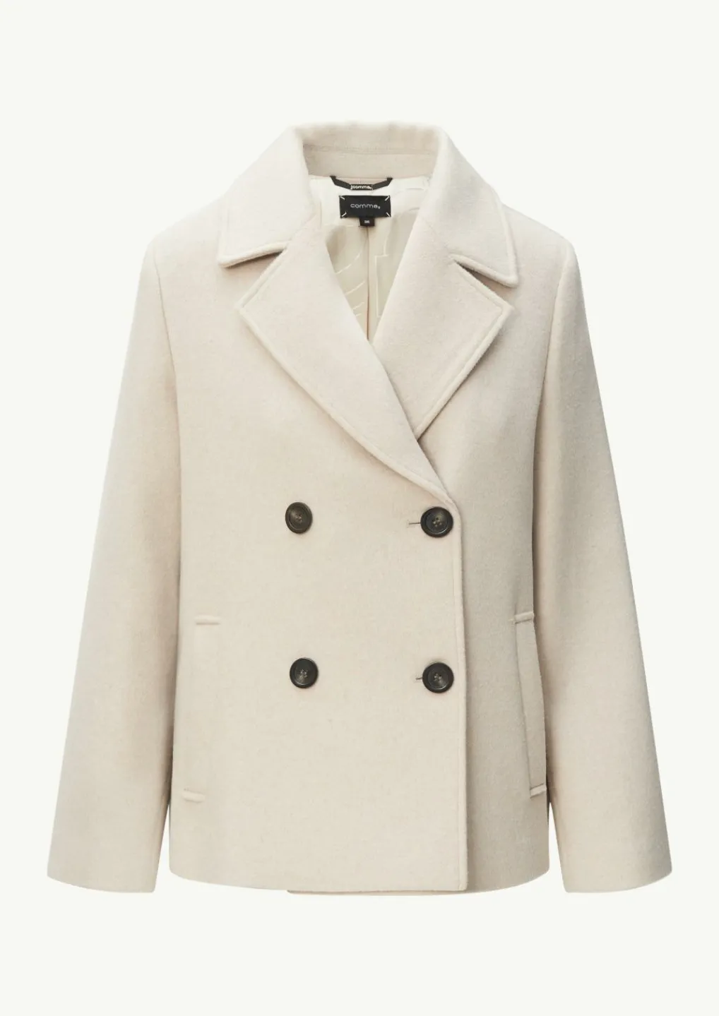 Cabanjacke aus Wollmix-Comma Hot