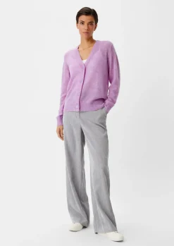 Cardigan aus Alpakamix-Comma Clearance
