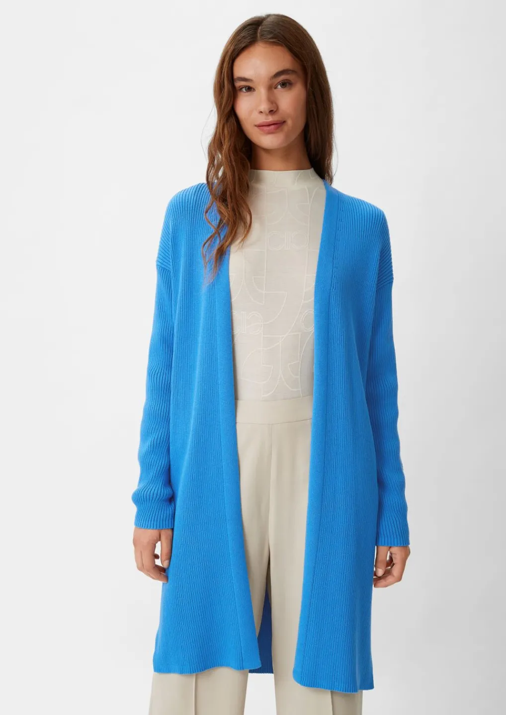 Cardigan aus Rippstrick-Comma Online