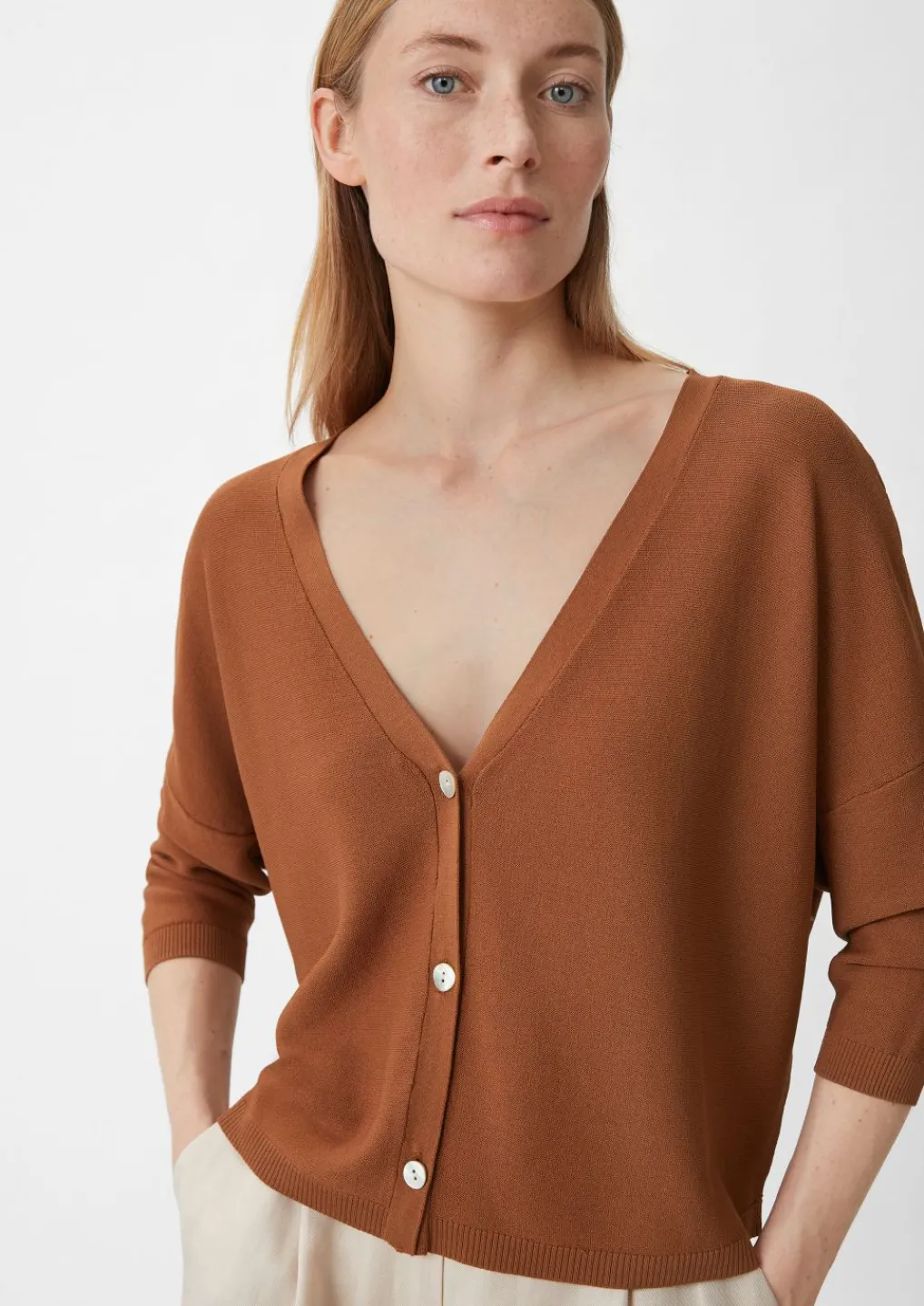 Cardigan im Relaxed Fit-Comma Clearance