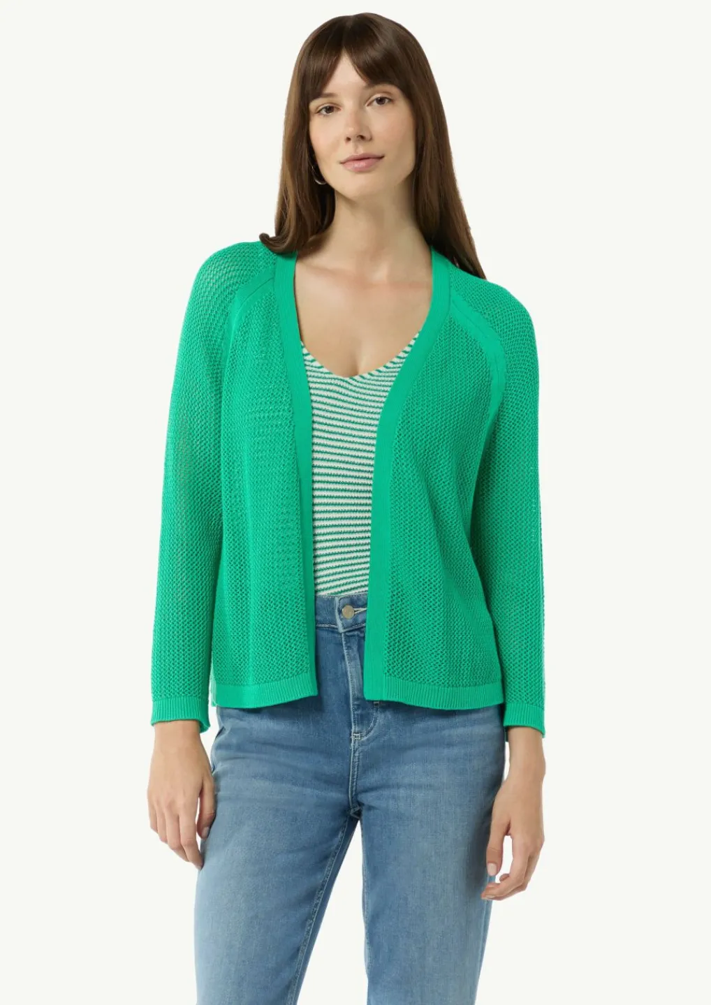 Cardigan mit 3/4-Ärmel-Comma Clearance