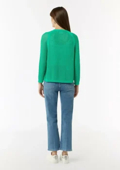 Cardigan mit 3/4-Ärmel-Comma Clearance