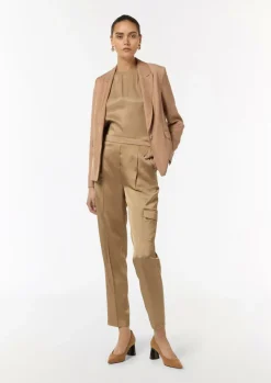 Cargohose aus Satin-Comma Sale
