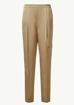 Cargohose aus Satin-Comma Sale