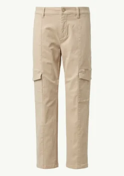 Cargohose mit schmal zulaufendem Bein-Comma Discount
