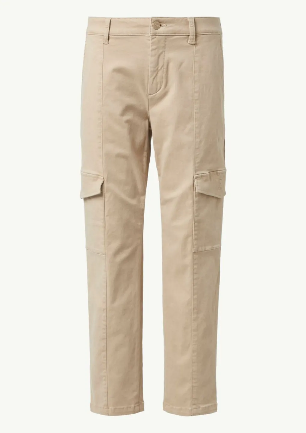 Cargohose mit schmal zulaufendem Bein-Comma Discount