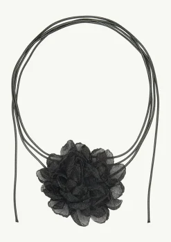 Chiffon-Blume mit Bindeband-Comma Sale