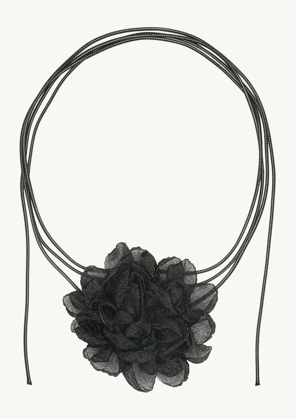 Chiffon-Blume mit Bindeband-Comma Sale