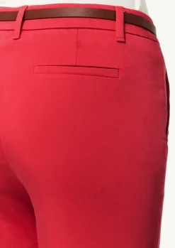 Chino mit integriertem Gürtel-Comma New
