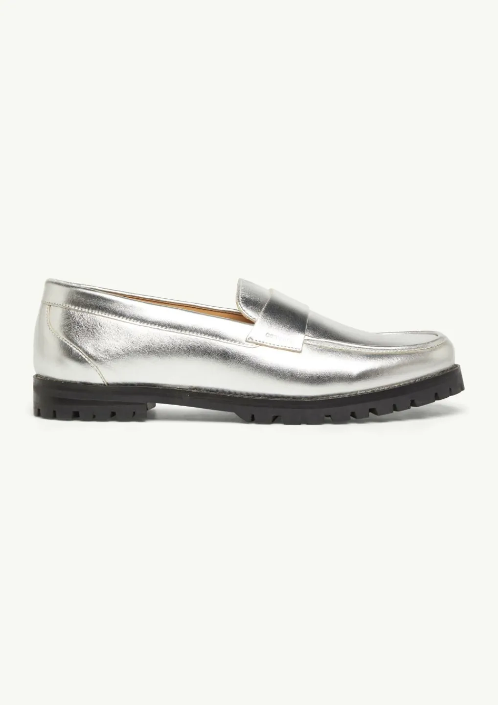 Chunky-Loafer aus Echtleder-Comma Discount