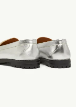 Chunky-Loafer aus Echtleder-Comma Discount