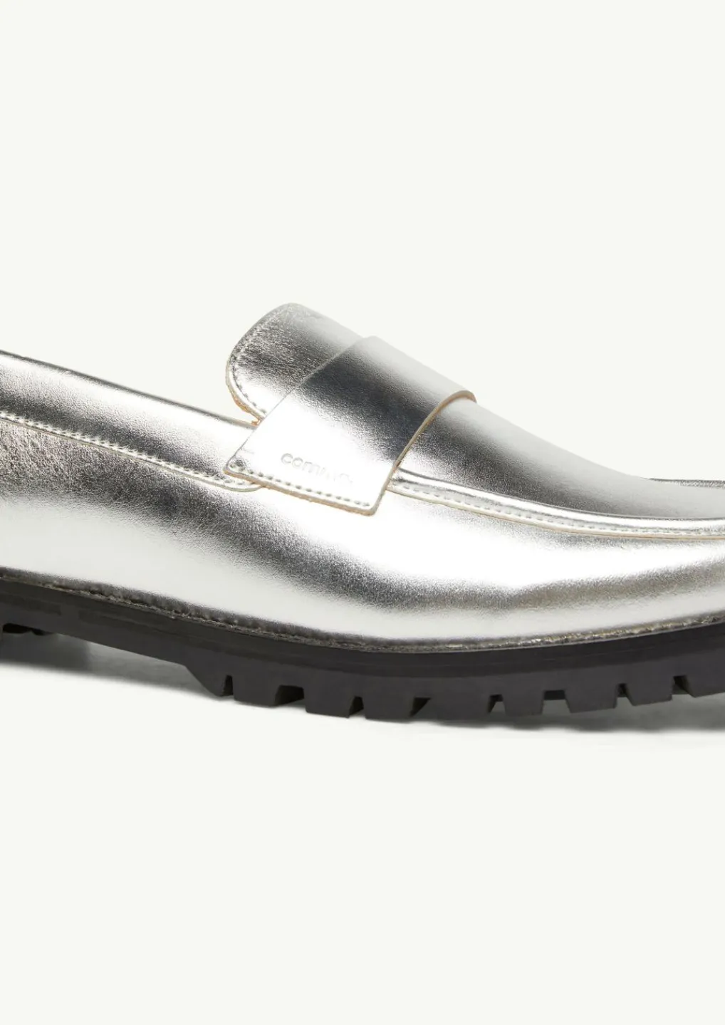 Chunky-Loafer aus Echtleder-Comma Discount