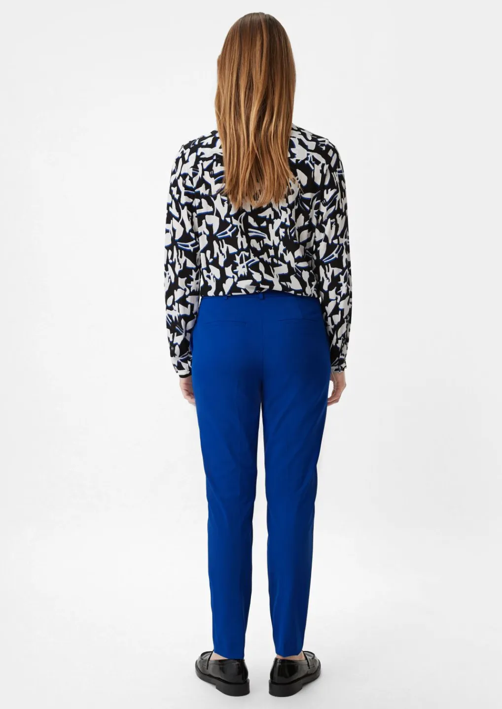 Cigarette Pants aus Twill-Comma Discount