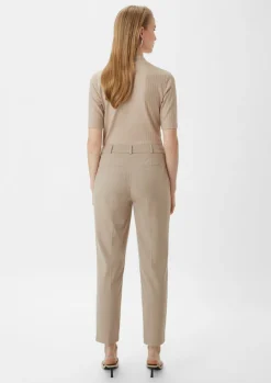 Cigarette Pants mit Bügelfalten-Comma Discount