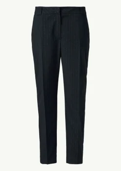 Cigarette Pants mit dezentem Glitzergarn-Comma Outlet