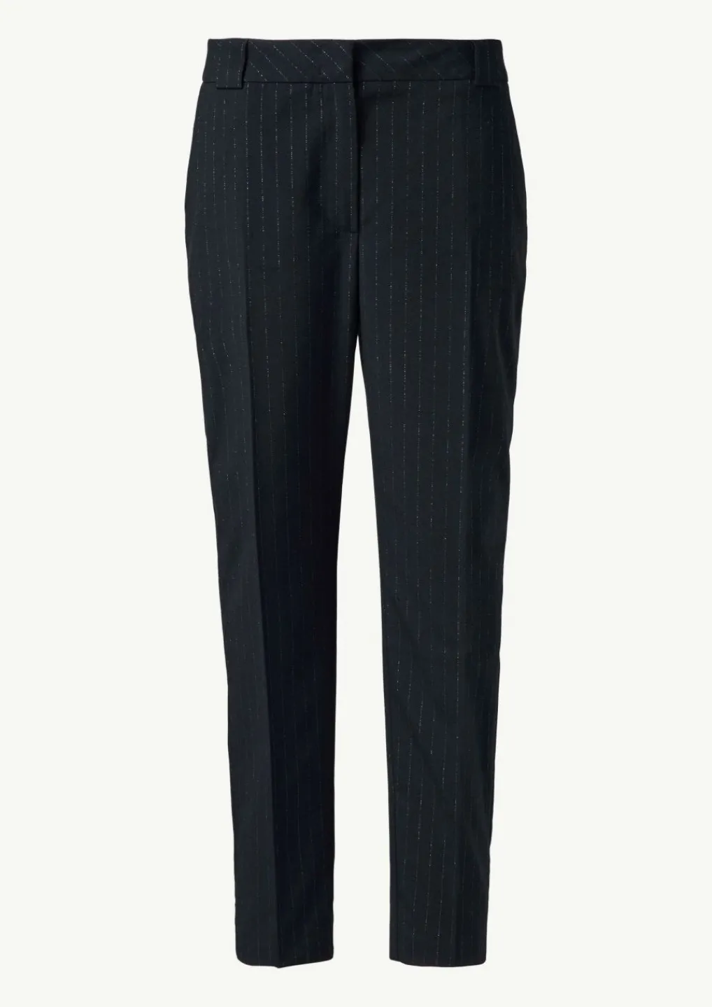 Cigarette Pants mit dezentem Glitzergarn-Comma Outlet