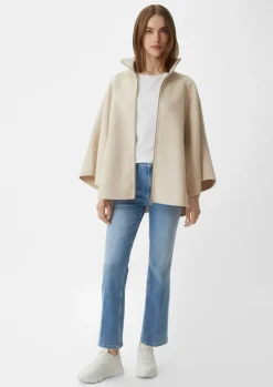 Cropped Jeans / Regular fit / Mid rise / Flared leg-Comma New