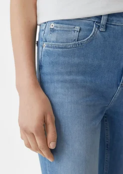 Cropped Jeans / Regular fit / Mid rise / Flared leg-Comma New