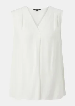 Crêpe-Bluse aus Viskose-Comma Discount