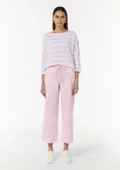 Culotte aus Twill mit Gürtel zum Schnüren-Comma Discount