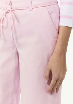 Culotte aus Twill mit Gürtel zum Schnüren-Comma Discount