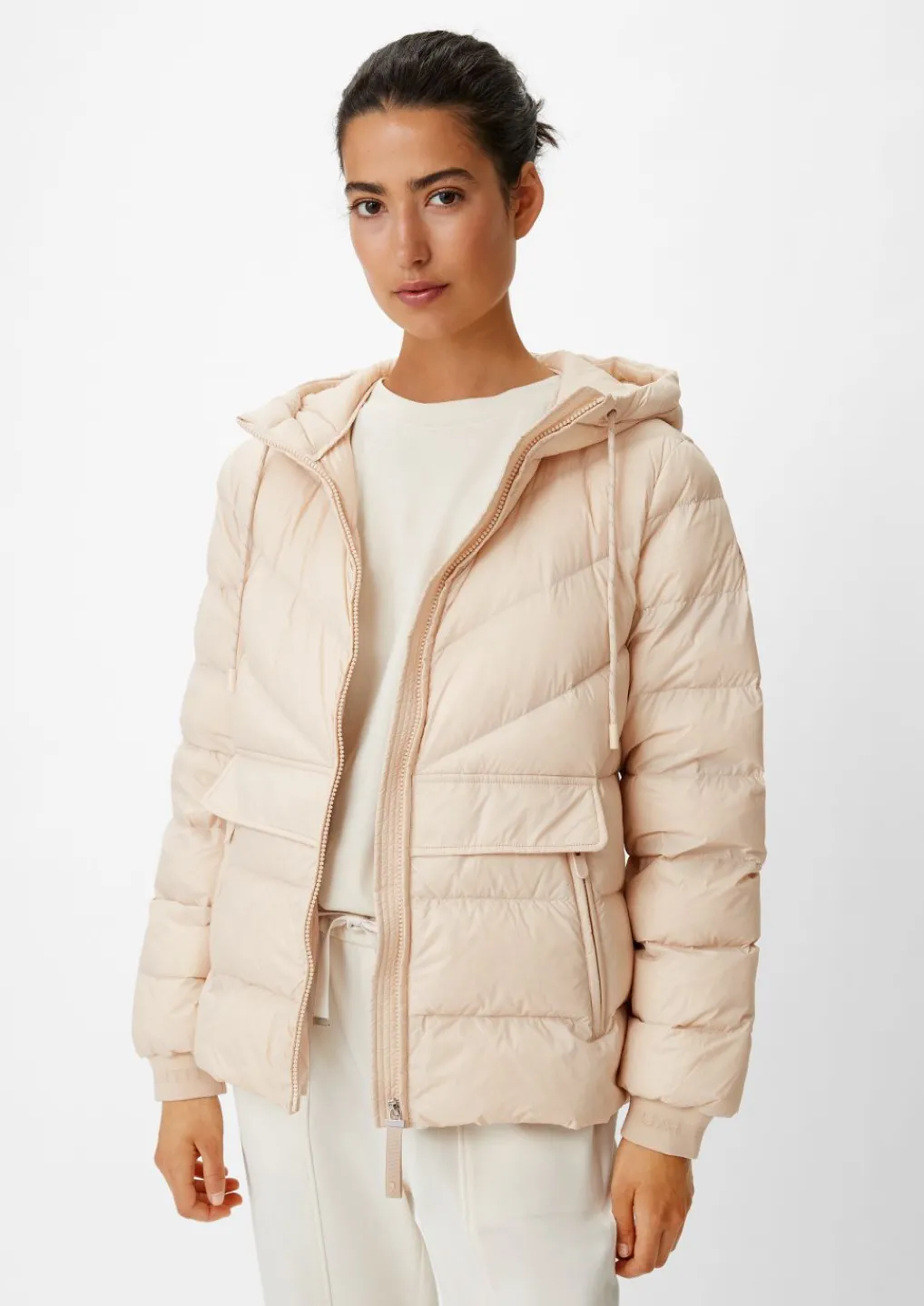 Daunenjacke mit Kapuze-Comma Fashion