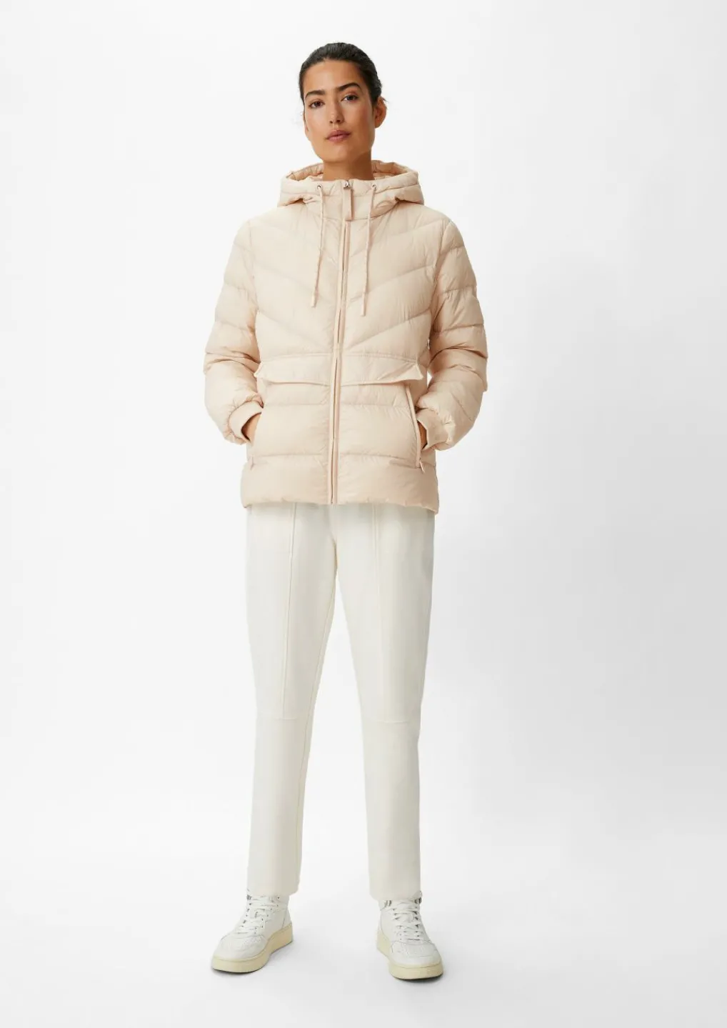 Daunenjacke mit Kapuze-Comma Fashion