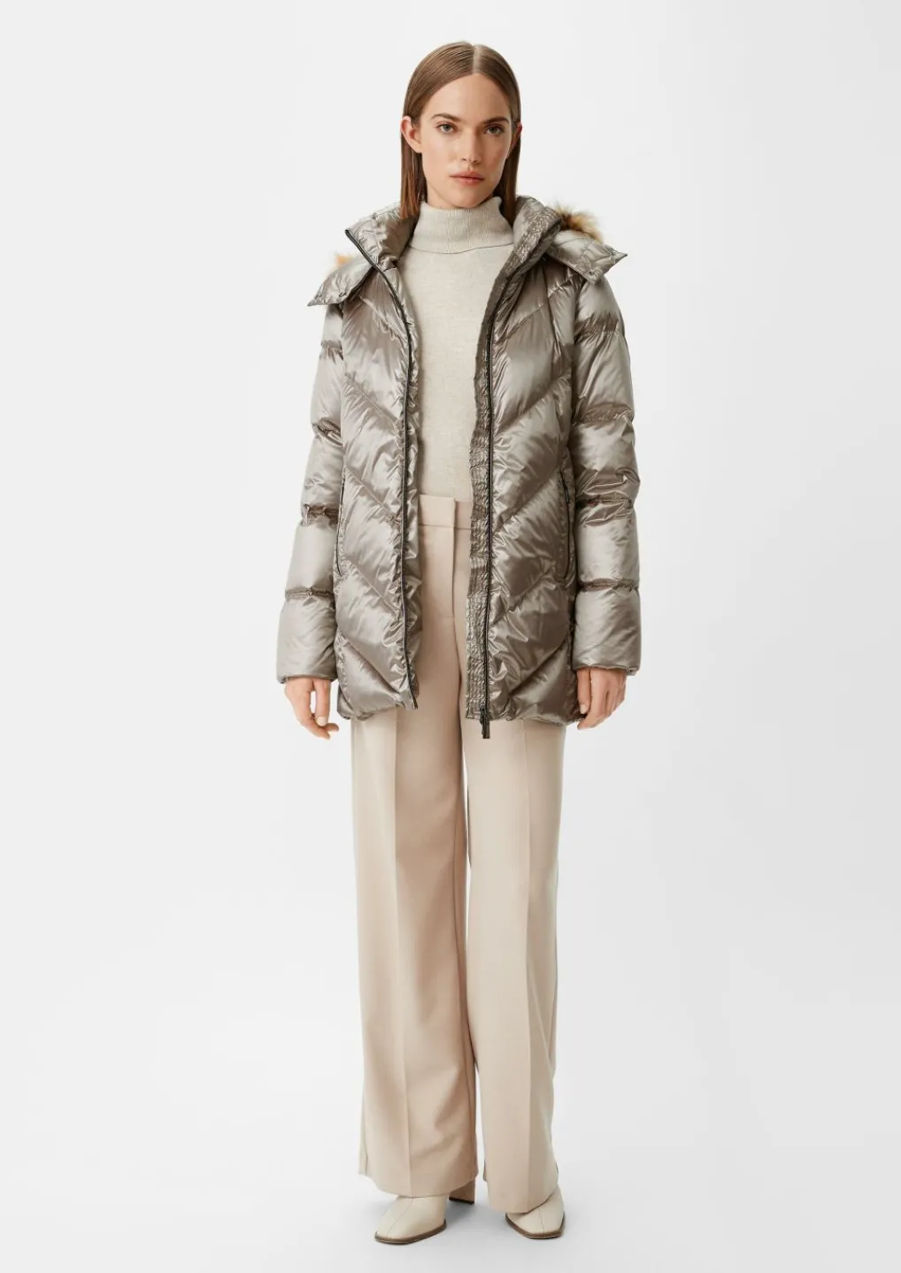 Daunenjacke mit Steppung-Comma Clearance
