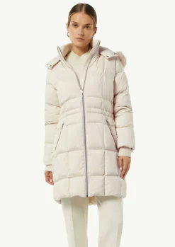 Daunenparka mit abnehmbarem Kunstfell-Comma Sale