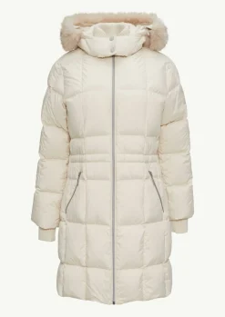 Daunenparka mit abnehmbarem Kunstfell-Comma Sale